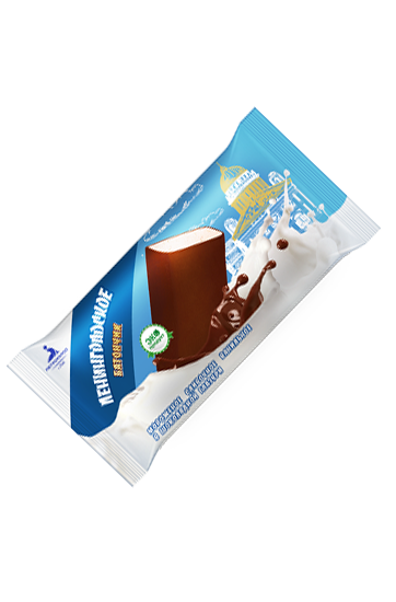 «ЛЕНИНГРАДСКОЕ» сливочное в двойном шоколаде эскимо